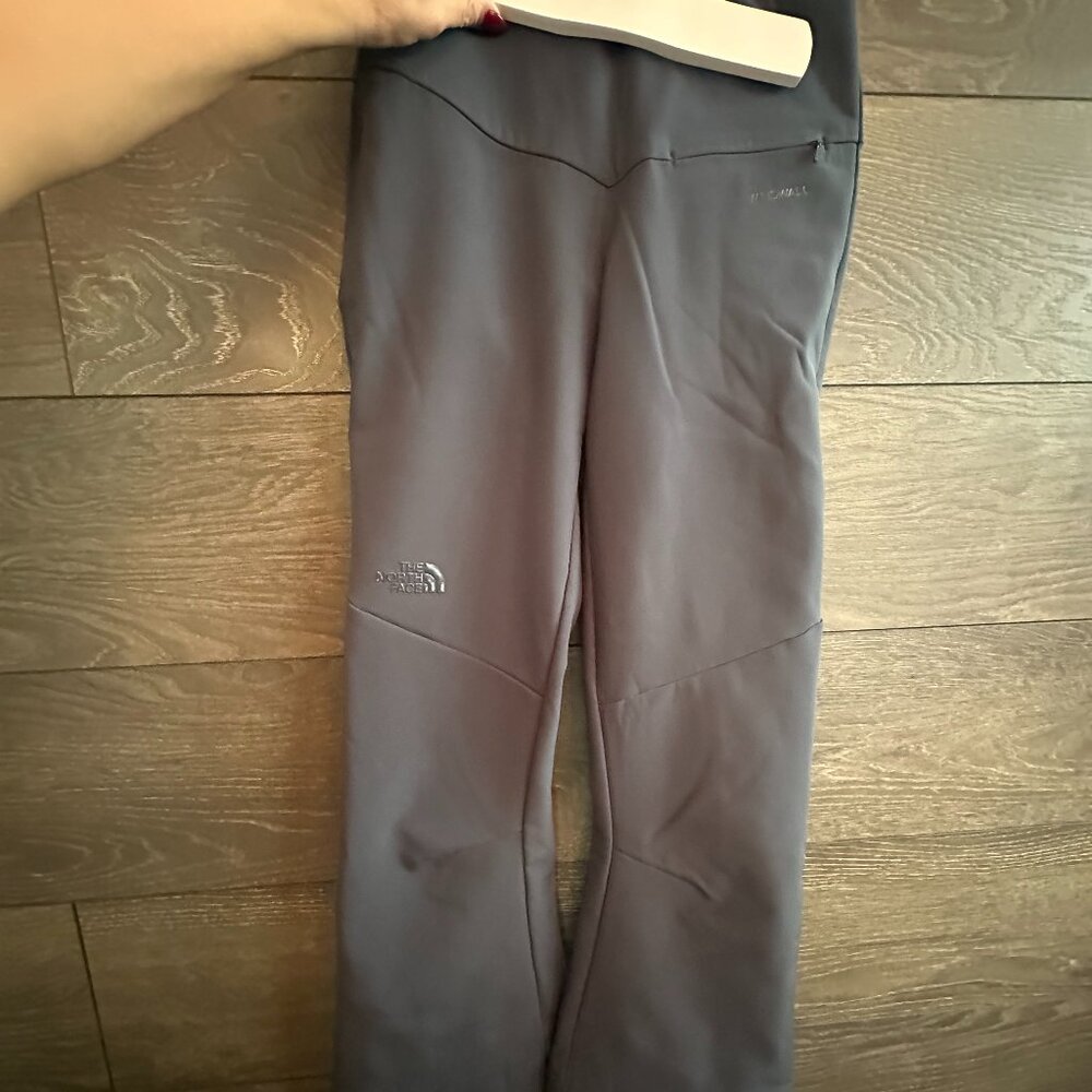 North Face ski Navy pant- Windwall- S